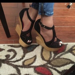 Wedges high heels