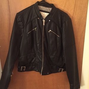 Leather jacket