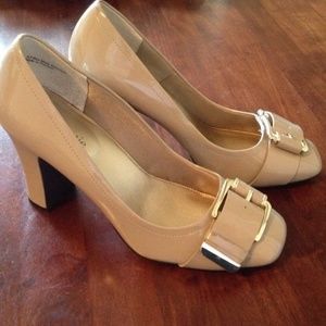 Cute Nude Pumps & Cardigans