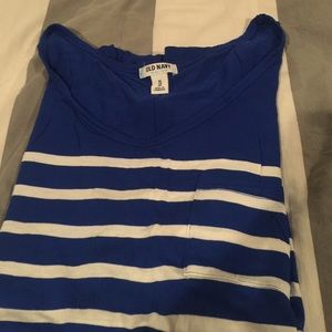 Navy Striped T-shirt
