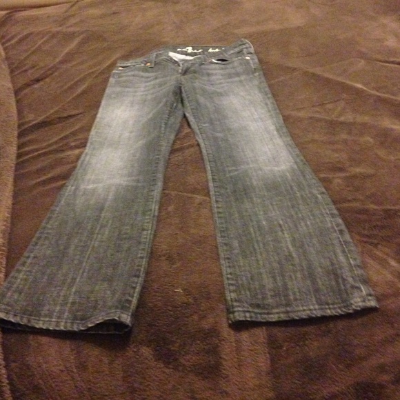 Black wash Seven for all Mankind jeans - Picture 1 of 2