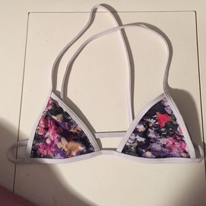 Floral Mandalynn swim top size Small