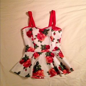 🍓Love Culture Peplum Top🍓