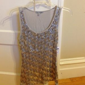 Charlotte Russe  sequin tank