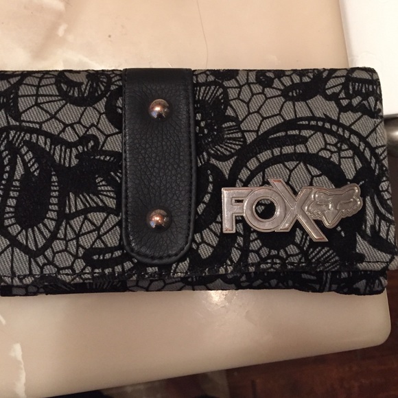 Fox Riders brand try fold wallet