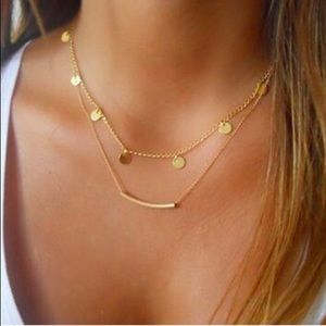 Multi pendant necklace