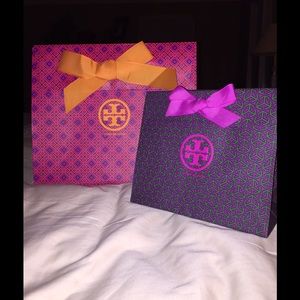 Set of 2 authentic Tory Burch gift bags