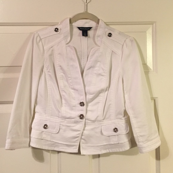 White WHBM Jacket