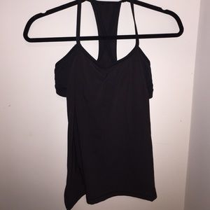 Built in sports bra + flowy tank
