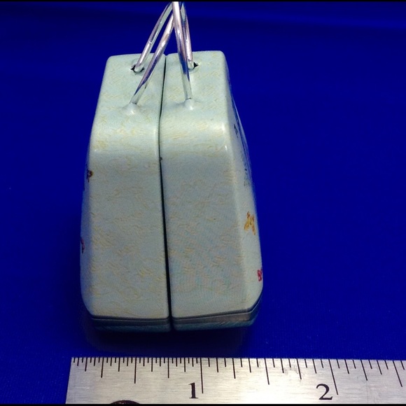 Old Fashion Flower TIN 'HANDBAG'         🎉ℋℙx4🎉 - Picture 3 of 6