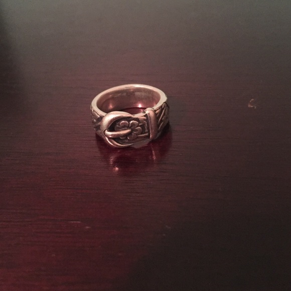 James Avery Jewelry - Floral Belt & Buckle Ring