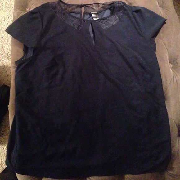 Ann Taylor Navy top