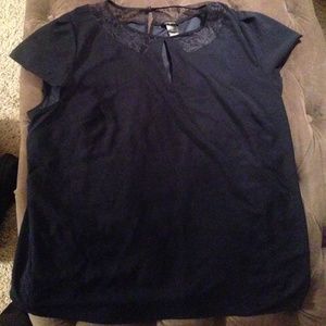 Ann Taylor Navy top