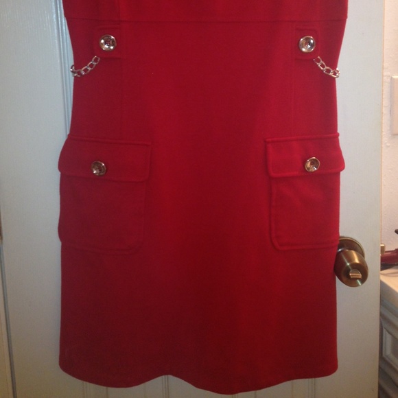 Red Michael Kors dress size 8 - Picture 4 of 4