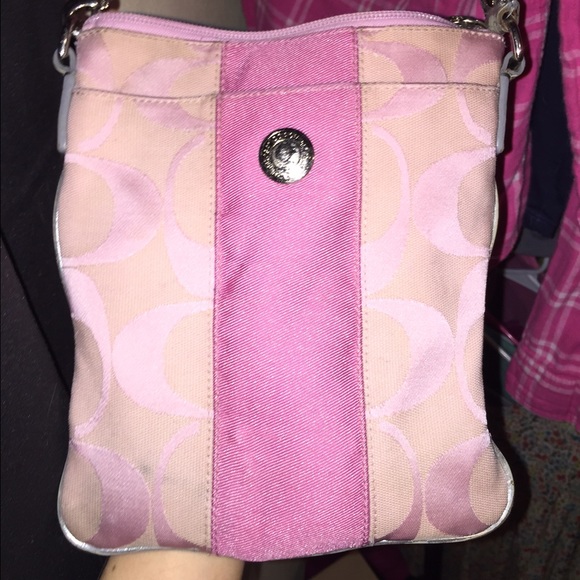 Coach cross body purse