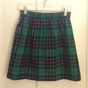 J Crew plaid skirt