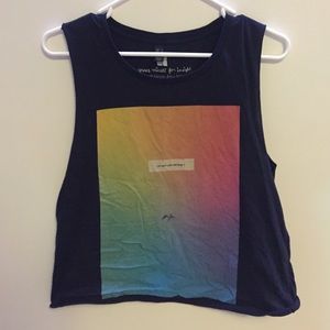 Grunge style tank