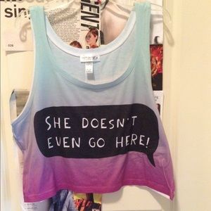 Mean Girls quote tank top