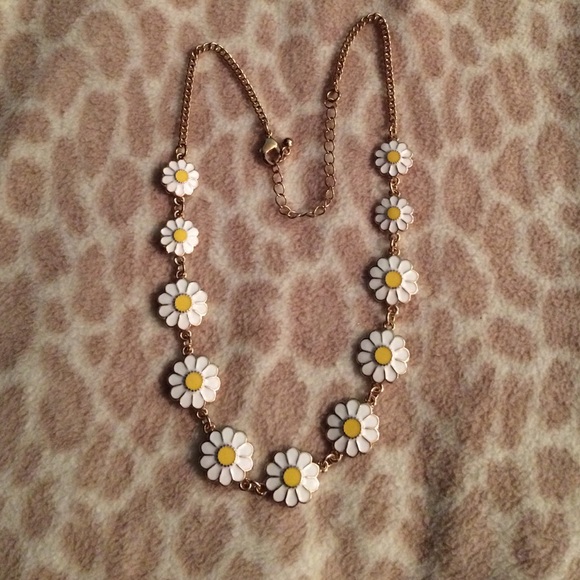 Sun flower necklace