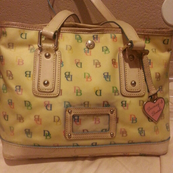Dooney and Bourke Vinyl Signature Picture Window