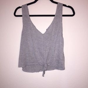 Gray Urban Outfitters Crop Top