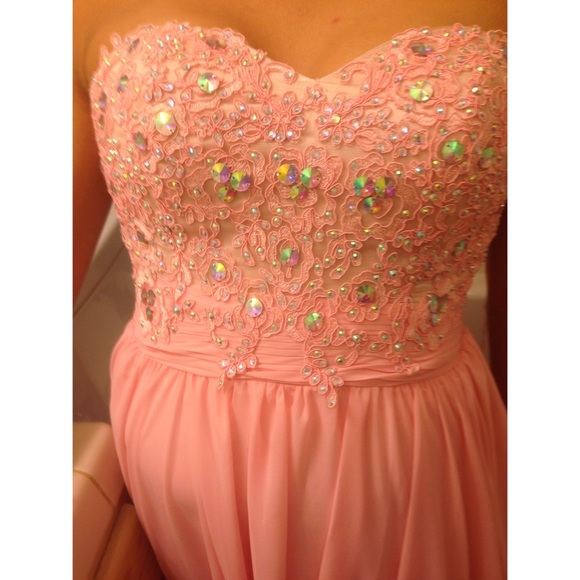 STRAPLESS CORSET PROM DRESS!!! - Picture 2 of 4