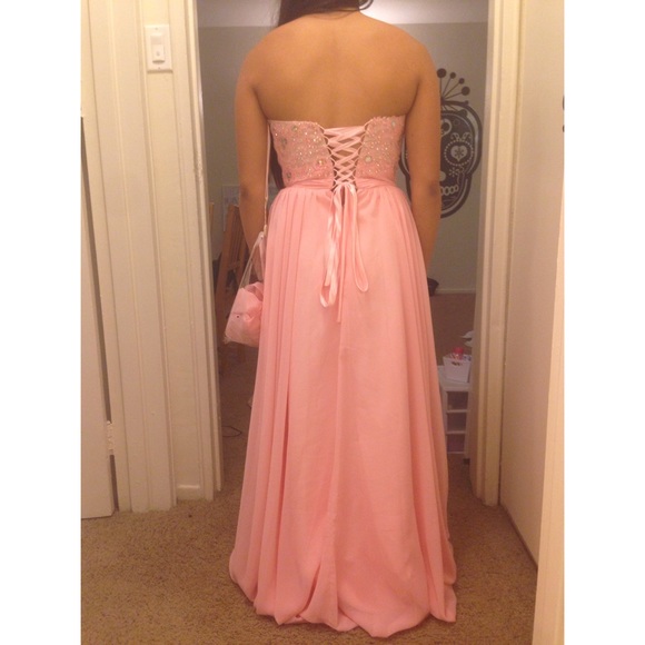 STRAPLESS CORSET PROM DRESS!!! - Picture 3 of 4