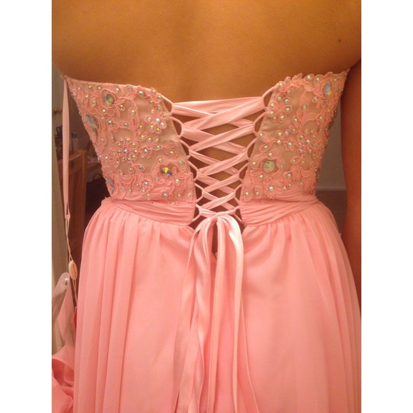 STRAPLESS CORSET PROM DRESS!!! - Picture 4 of 4