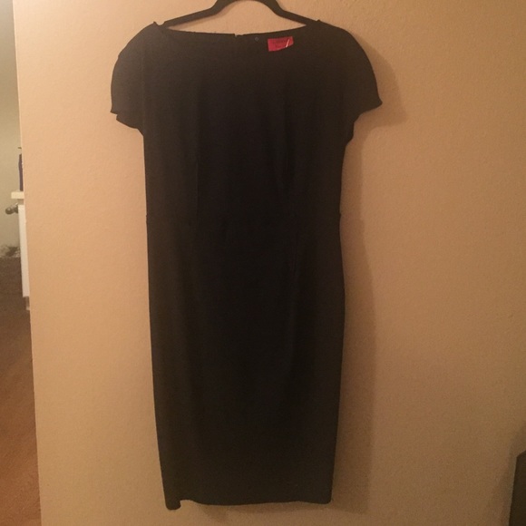 Lanvin Black Pencil Dress