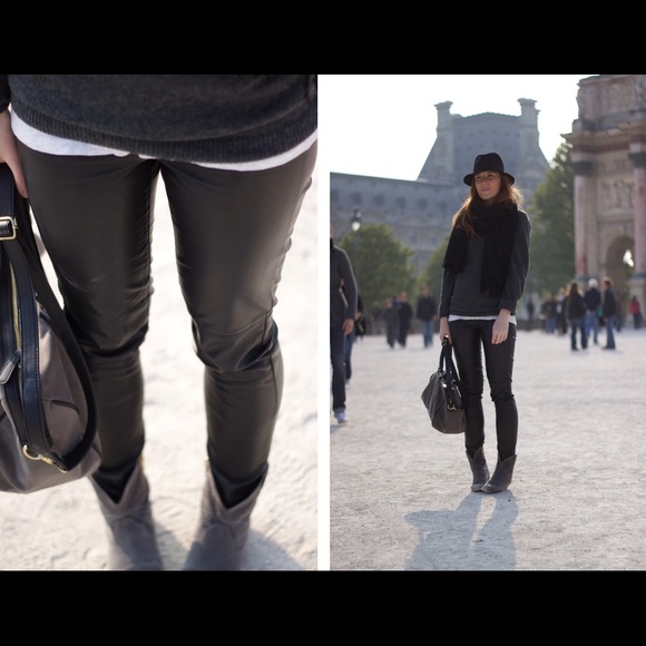 Leather pants