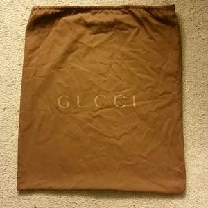 Authentic Gucci dust bag