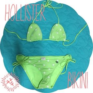 Lime Green Abercrombie Bikini Set