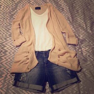 (River Island) Beige Knit Cardigan. 🎀