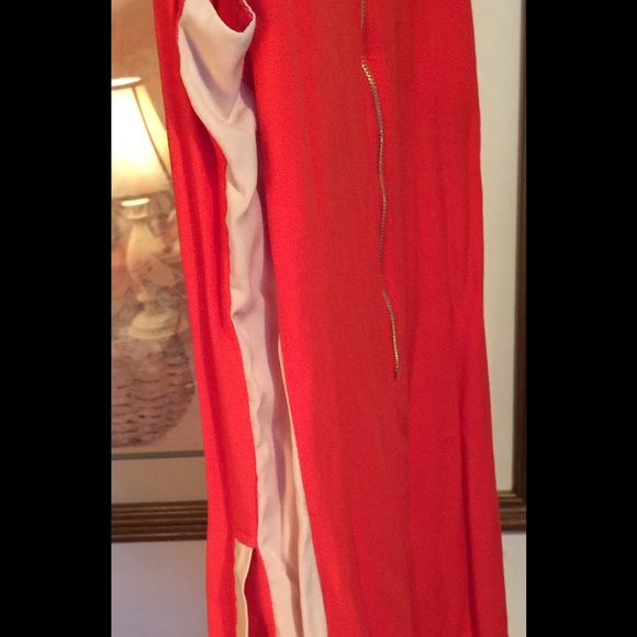 ❤️NWT/Love Riche/Hi-Lo/Coral/Cream/Orange/Sz SM - Picture 2 of 4