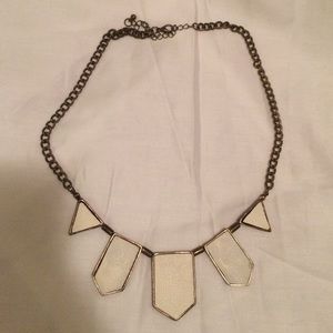 White necklace