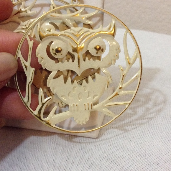 ❤️REDUCED❤️VINTAGE INSPIRED OWL EARRINGS - Picture 3 of 3