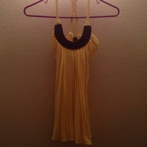 Sky brand yellow top sz xs