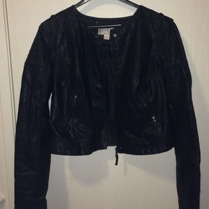 leather jacket