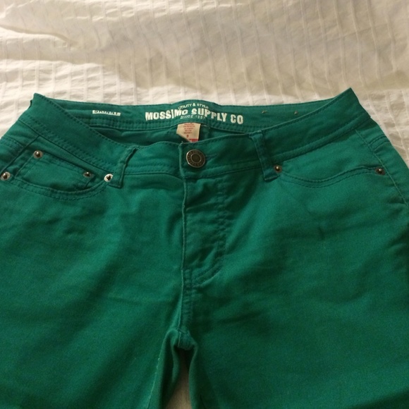 Green pants