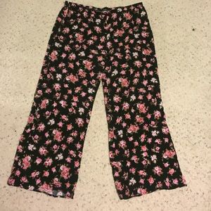 Wet Seal Plus flower print palazzo pant