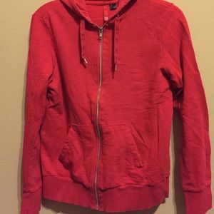 Red cotton jacket