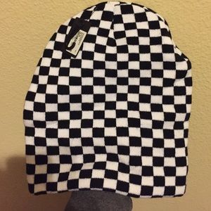 Checkered beanie
