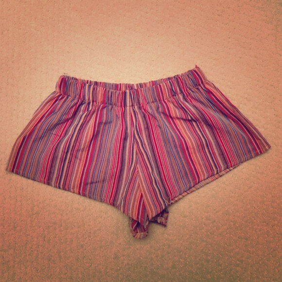 ❌SOLD❌Brandy Melville stripped shorts