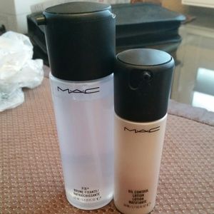 Mac oil control lotion and Fix +