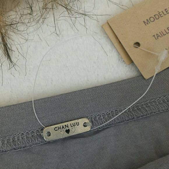 Chan Luu Sequin Mini Skirt dusty lavender-silver - Picture 4 of 4