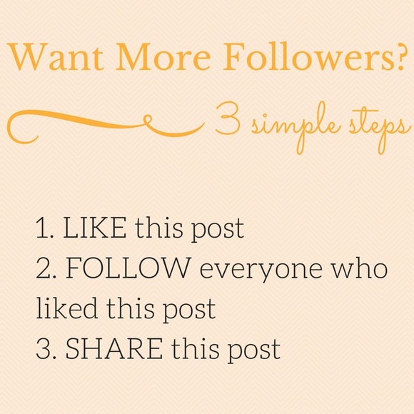 Get more followers!
