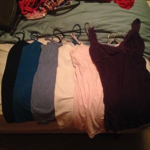 Six Aeropostale Tanks