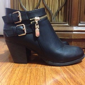 Black Ankle Booties