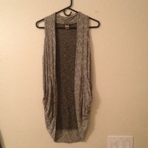2 for $15: Grey vest cardigan