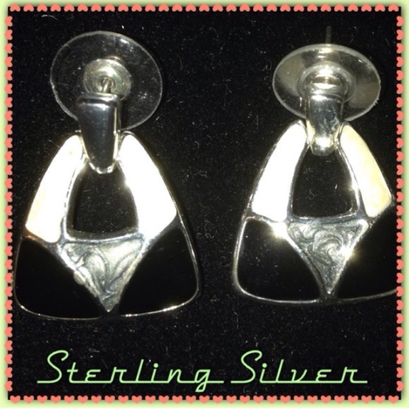 KC Stamped Jewelry Adorable Sterling Silver Stamped Earrings